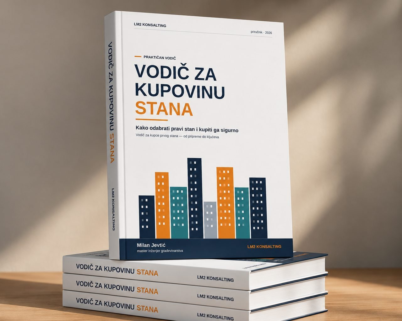 Štampani primerak Vodiča za kupovinu stana
